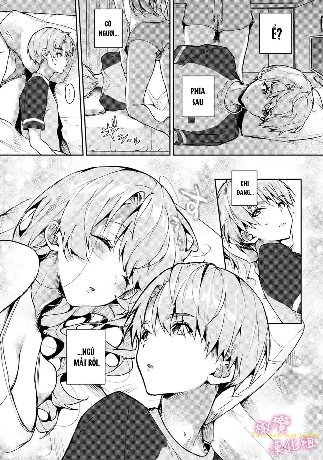 HentaiVN.net - Ảnh 13 - Chúng Tôi Là Tù Nhân Của Chị Gái - Ch. 3A