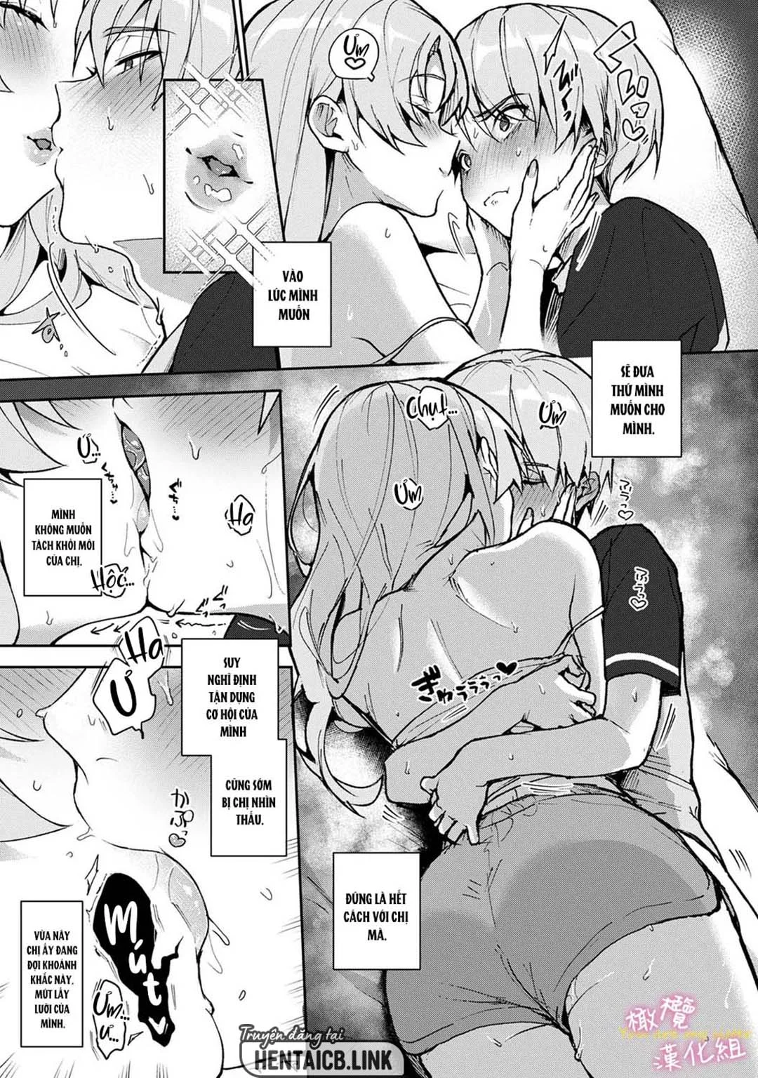 HentaiVN.net - Ảnh 21 - Chúng Tôi Là Tù Nhân Của Chị Gái - Ch. 3A