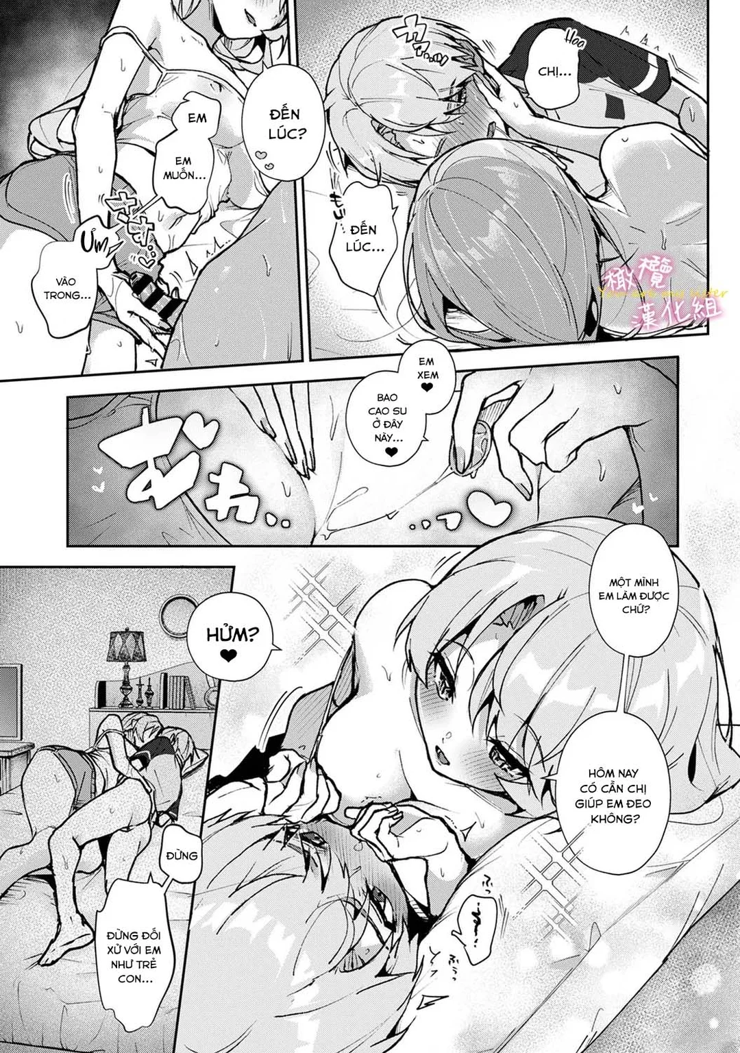 HentaiVN.net - Ảnh 23 - Chúng Tôi Là Tù Nhân Của Chị Gái - Ch. 3A