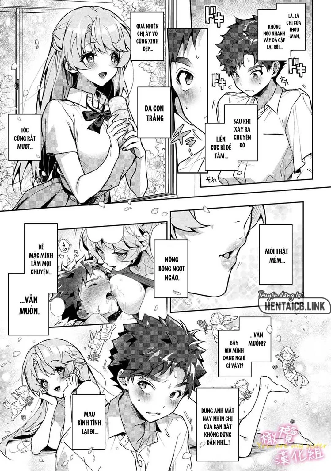 HentaiVN.net - Ảnh 8 - Chúng Tôi Là Tù Nhân Của Chị Gái - Ch. 3A