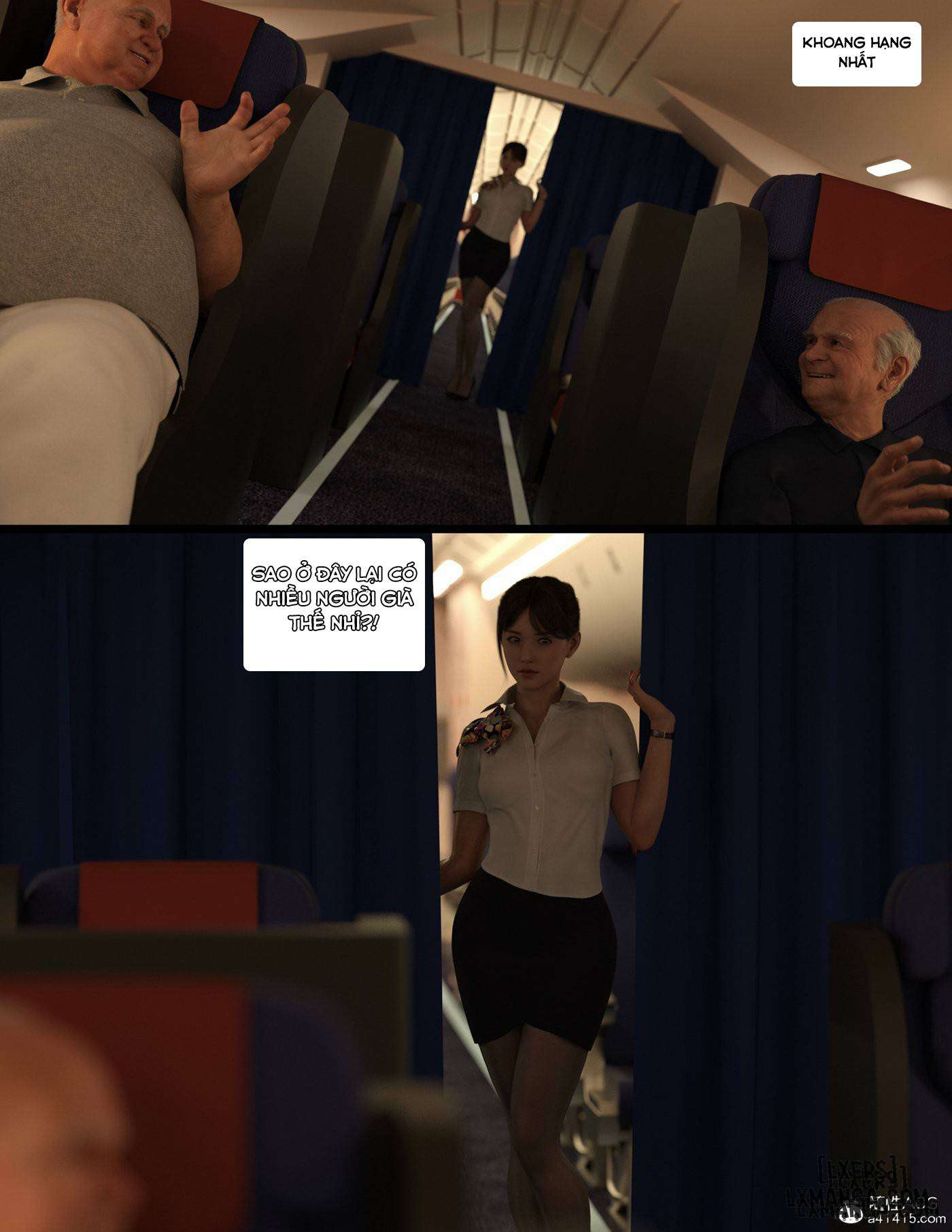 HentaiVN.net - Ảnh 18 - Chuyến Bay Dục Vọng - Lust Flight [Nhóm Dịch Drop] - Chương 1