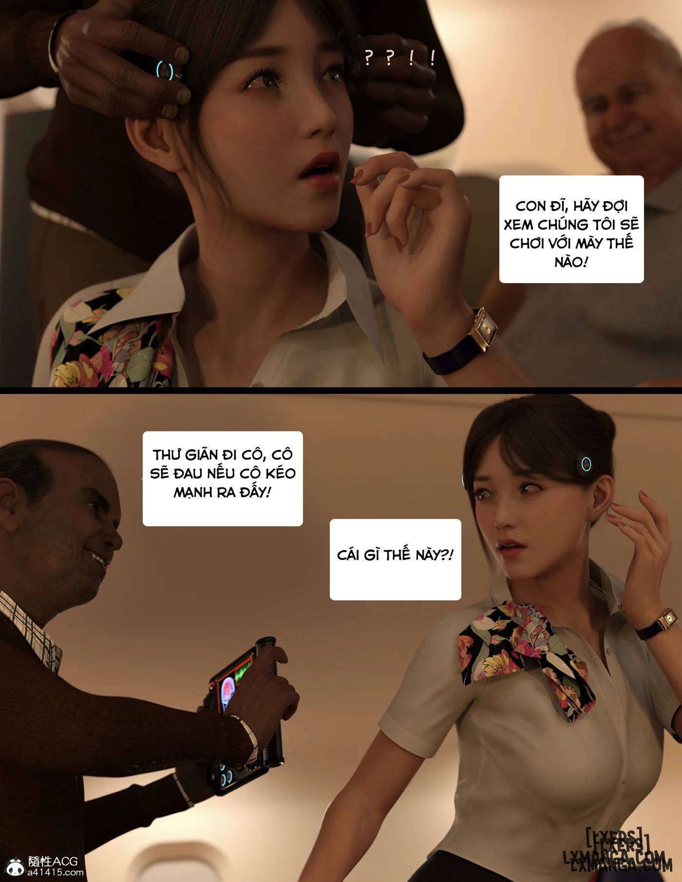 HentaiVN.net - Ảnh 24 - Chuyến Bay Dục Vọng - Lust Flight [Nhóm Dịch Drop] - Chương 1