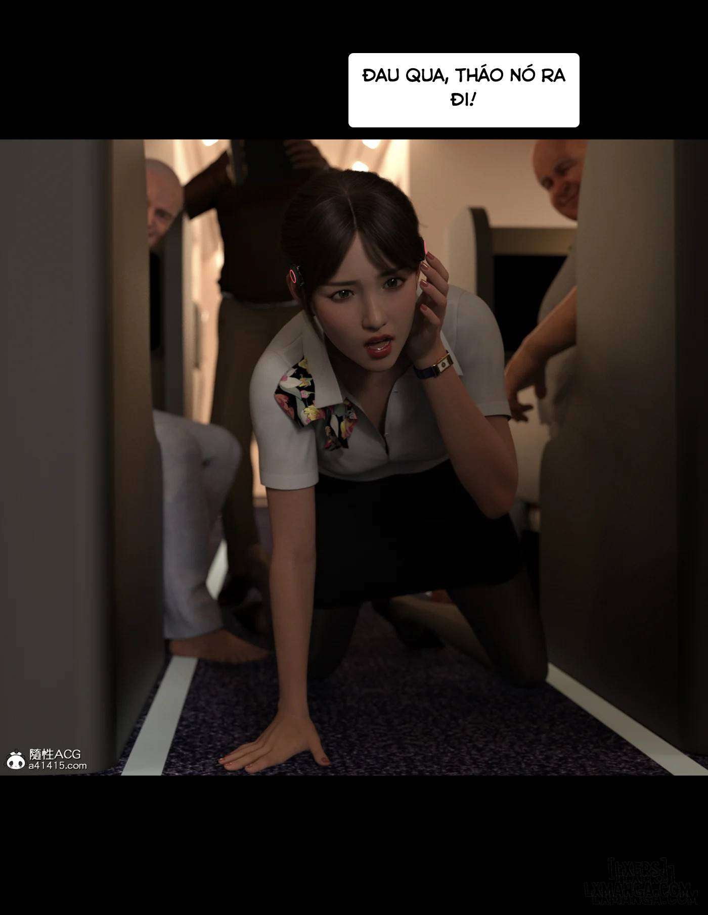 HentaiVN.net - Ảnh 26 - Chuyến Bay Dục Vọng - Lust Flight [Nhóm Dịch Drop] - Chương 1