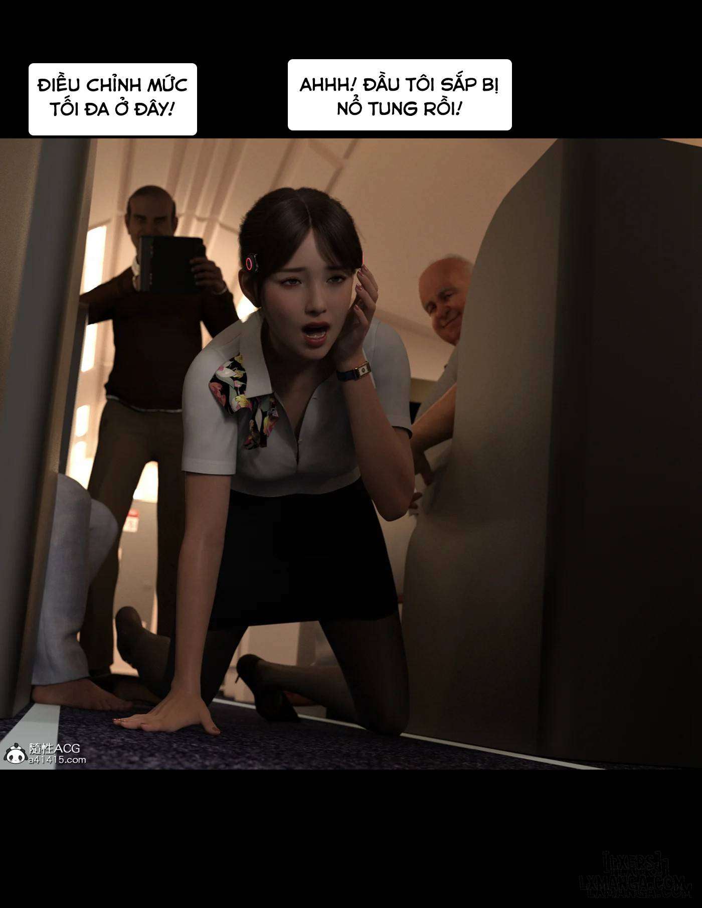 HentaiVN.net - Ảnh 28 - Chuyến Bay Dục Vọng - Lust Flight [Nhóm Dịch Drop] - Chương 1