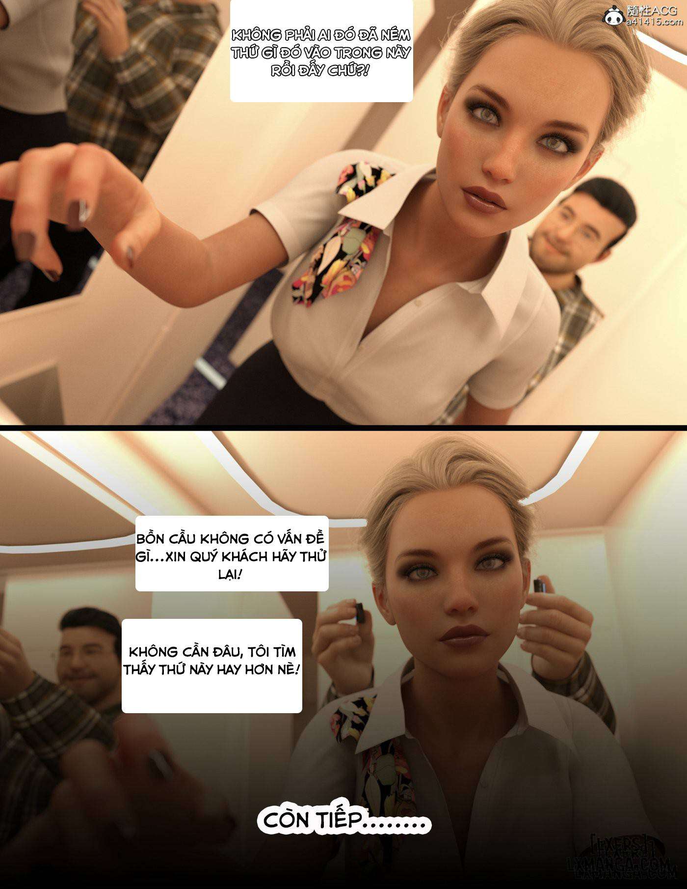 HentaiVN.net - Ảnh 61 - Chuyến Bay Dục Vọng - Lust Flight [Nhóm Dịch Drop] - Chương 1