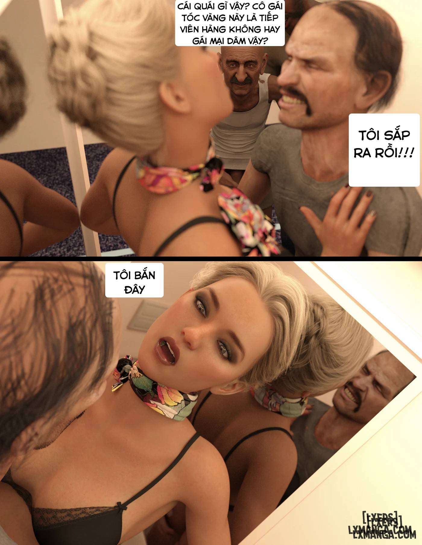 HentaiVN.net - Ảnh 41 - Chuyến Bay Dục Vọng - Lust Flight [Nhóm Dịch Drop] - Chương 2