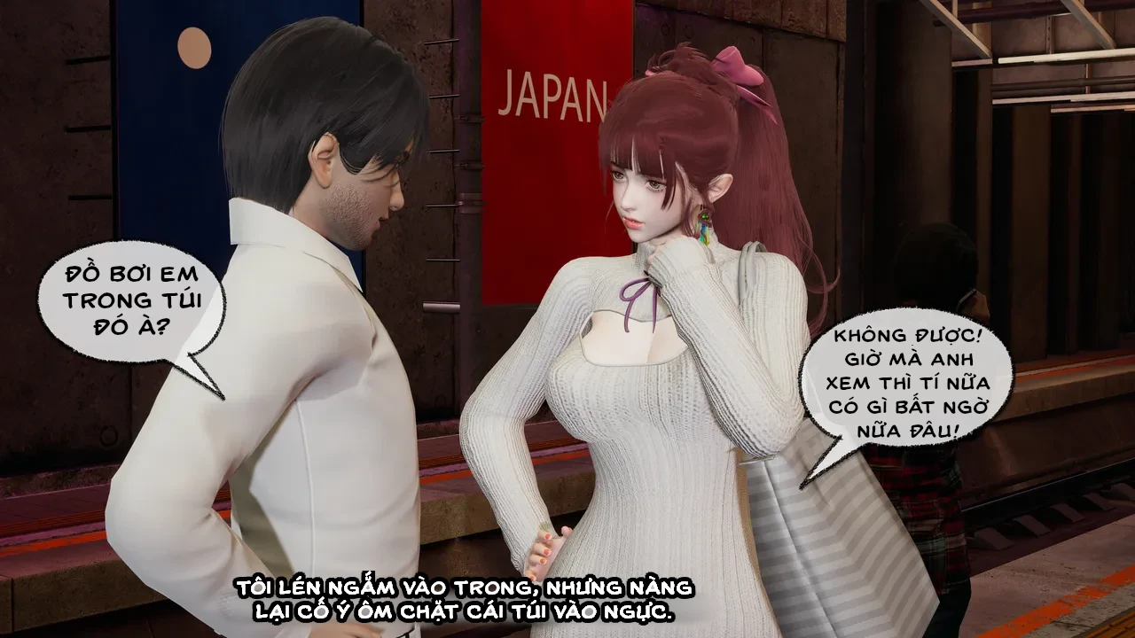 HentaiVN.net - Ảnh 13 - Cô bạn gái Tiểu Vy bị ngốc của tôi. - Chapter 3.2