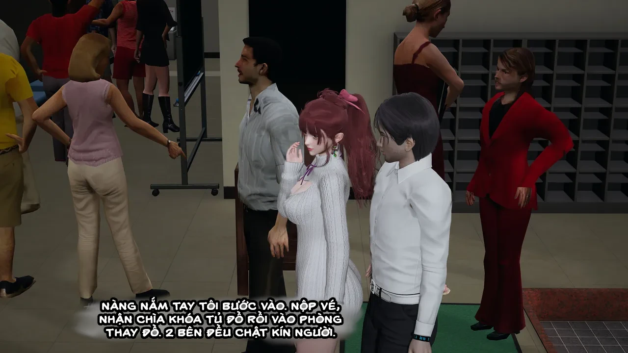 HentaiVN.net - Ảnh 18 - Cô bạn gái Tiểu Vy bị ngốc của tôi. - Chapter 3.2