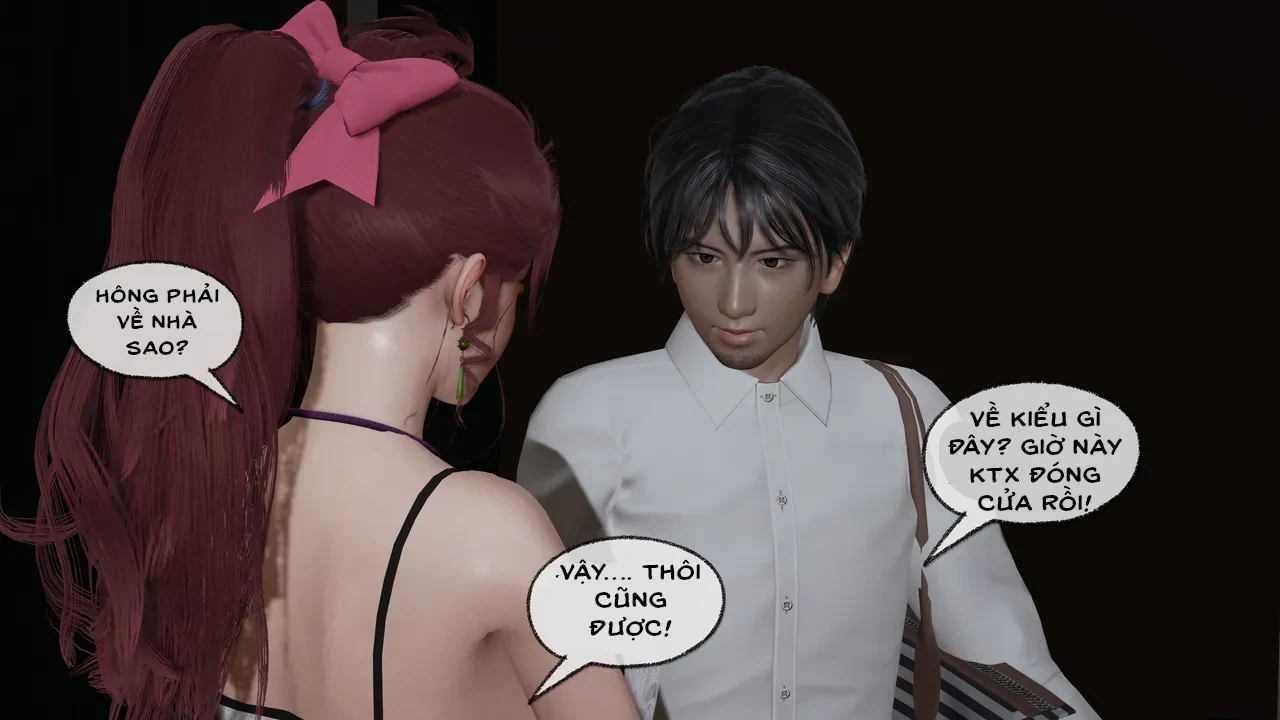 HentaiVN.net - Ảnh 8 - Cô bạn gái Tiểu Vy bị ngốc của tôi. - Chapter 4.1: Quấy rối trên xe buýt