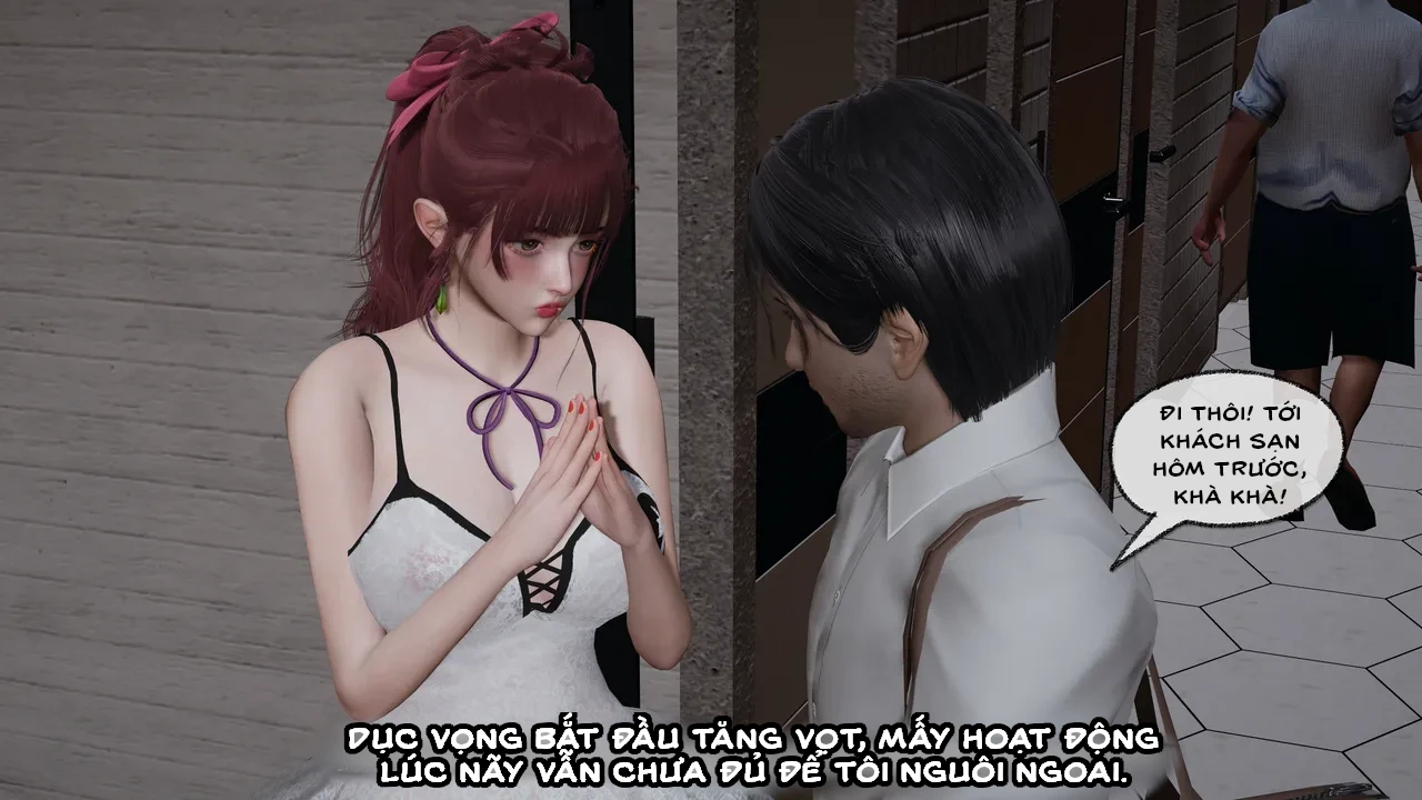 HentaiVN.net - Ảnh 9 - Cô bạn gái Tiểu Vy bị ngốc của tôi. - Chapter 4.1: Quấy rối trên xe buýt
