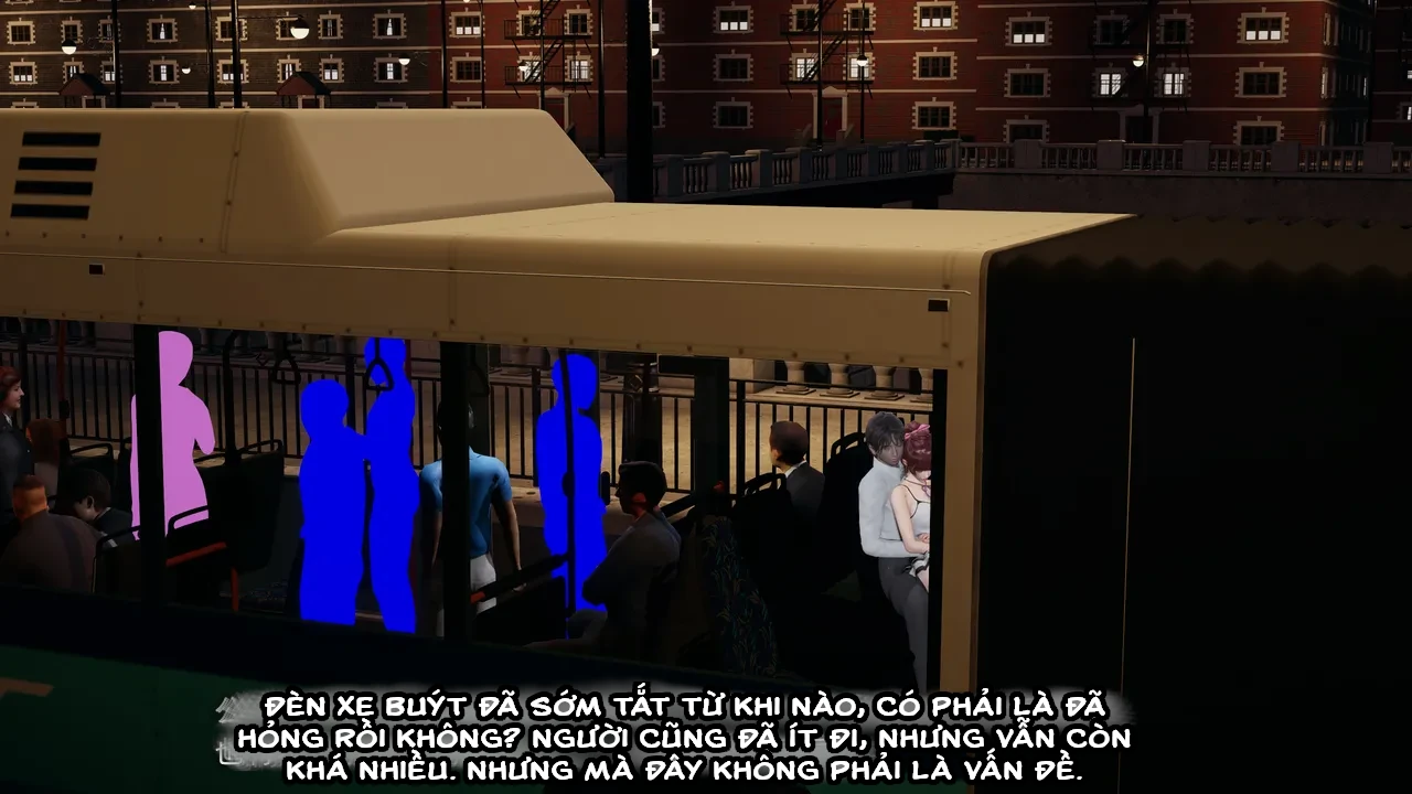 HentaiVN.net - Ảnh 53 - Cô bạn gái Tiểu Vy bị ngốc của tôi. - Chapter 4.1: Quấy rối trên xe buýt