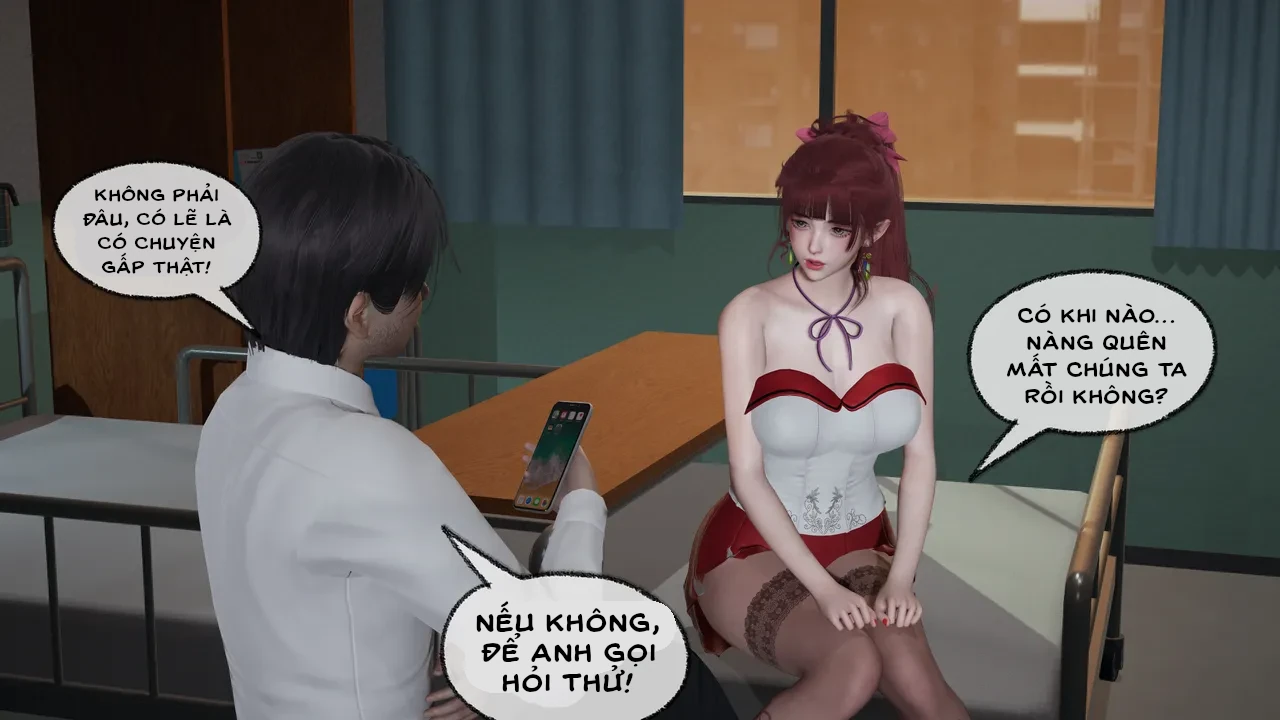 HentaiVN.net - Ảnh 15 - Cô bạn gái Tiểu Vy bị ngốc của tôi. - Chapter 4.3: Khám phụ khoa(p1)