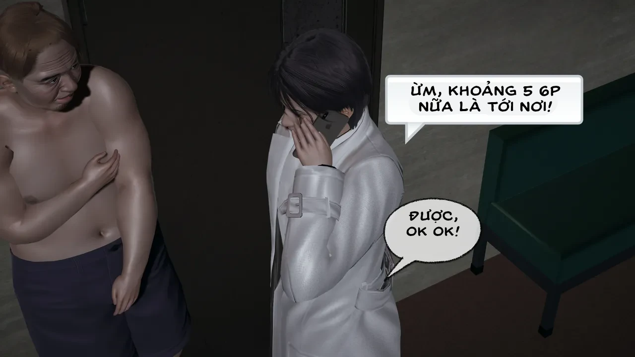 HentaiVN.net - Ảnh 29 - Cô bạn gái Tiểu Vy bị ngốc của tôi. - Chapter 4.4: Khám phụ khoa(p2)