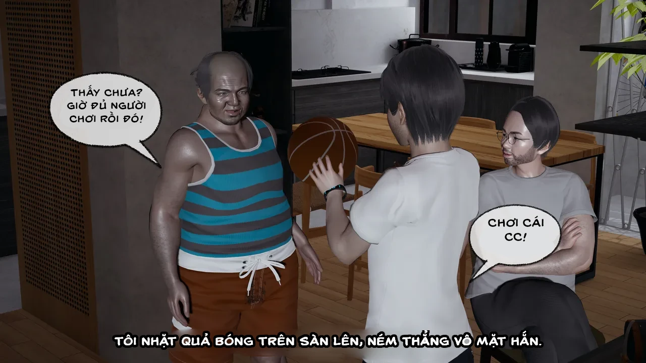 HentaiVN.net - Ảnh 15 - Cô bạn gái Tiểu Vy bị ngốc của tôi. - Chapter 5.1: Sự cố tại sân bóng rổ (p1)