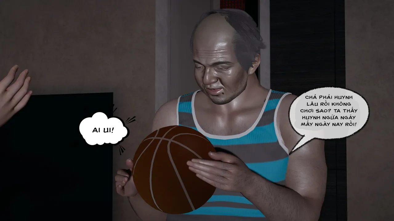 HentaiVN.net - Ảnh 16 - Cô bạn gái Tiểu Vy bị ngốc của tôi. - Chapter 5.1: Sự cố tại sân bóng rổ (p1)