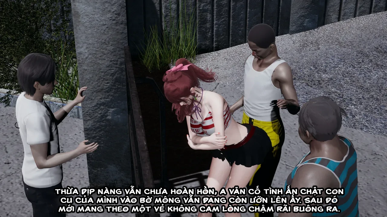 HentaiVN.net - Ảnh 39 - Cô bạn gái Tiểu Vy bị ngốc của tôi. - Chapter 5.1: Sự cố tại sân bóng rổ (p1)