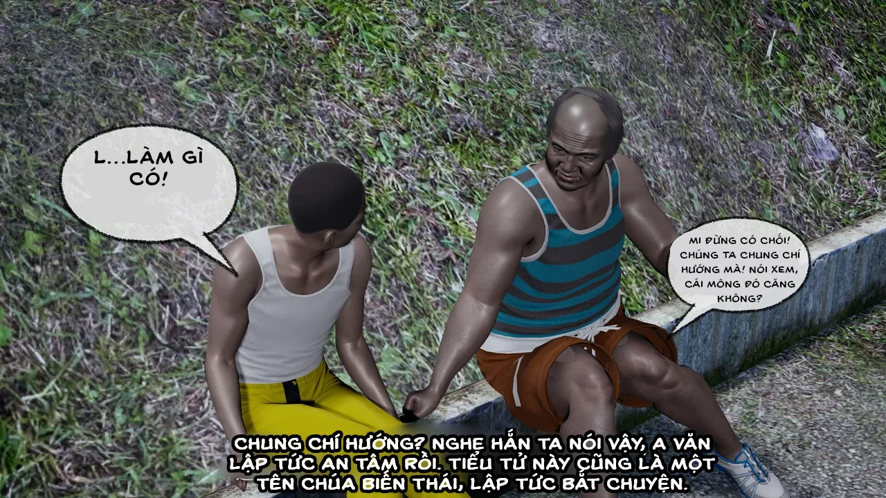 HentaiVN.net - Ảnh 46 - Cô bạn gái Tiểu Vy bị ngốc của tôi. - Chapter 5.1: Sự cố tại sân bóng rổ (p1)