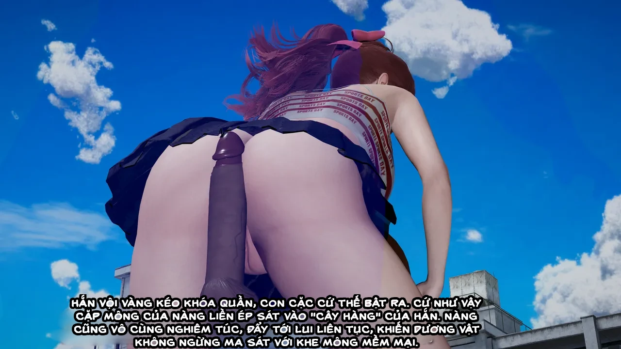 HentaiVN.net - Ảnh 72 - Cô bạn gái Tiểu Vy bị ngốc của tôi. - Chapter 5.1: Sự cố tại sân bóng rổ (p1)