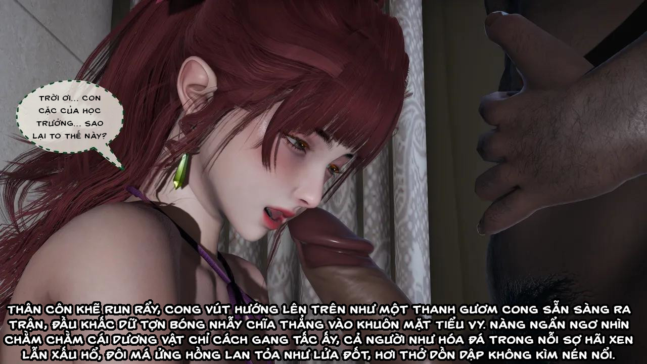 HentaiVN.net - Ảnh 28 - Cô bạn gái Tiểu Vy bị ngốc của tôi. - Chapter 10.1: Đi tắm quên khóa cửa!!