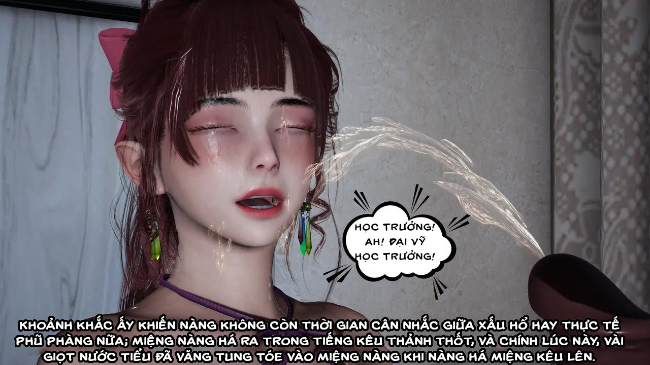 HentaiVN.net - Ảnh 32 - Cô bạn gái Tiểu Vy bị ngốc của tôi. - Chapter 10.1: Đi tắm quên khóa cửa!!