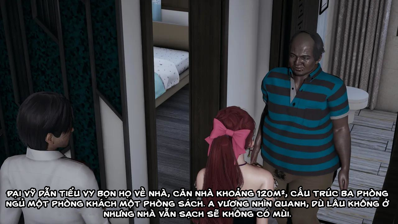 HentaiVN.net - Ảnh 6 - Cô bạn gái Tiểu Vy bị ngốc của tôi. - Chapter 10.1: Đi tắm quên khóa cửa!!