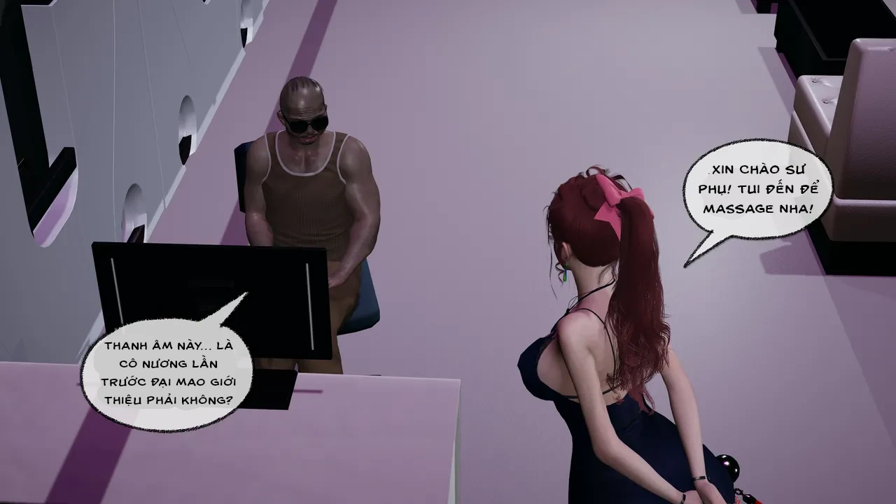 HentaiVN.net - Ảnh 5 - Cô bạn gái Tiểu Vy bị ngốc của tôi. - 8.3 quay lại tiệm massage p1