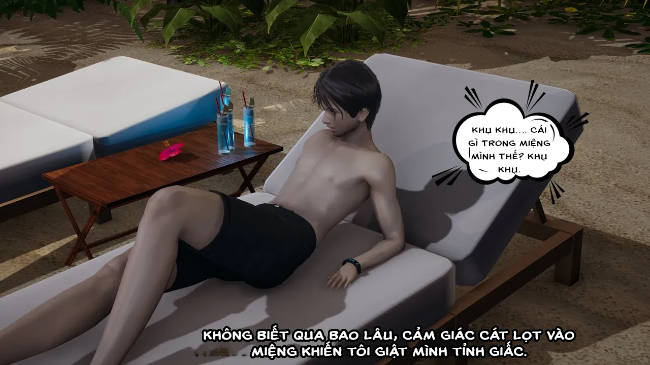 HentaiVN.net - Ảnh 66 - Cô bạn gái Tiểu Vy bị ngốc của tôi. - Chapter 9.3: Bãi biển