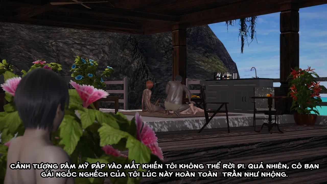 HentaiVN.net - Ảnh 71 - Cô bạn gái Tiểu Vy bị ngốc của tôi. - Chapter 9.3: Bãi biển