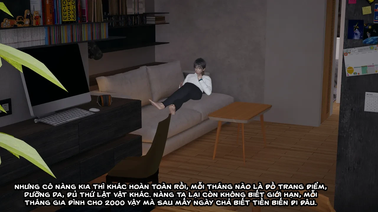 HentaiVN.net - Ảnh 3 - Cô bạn gái Tiểu Vy bị ngốc của tôi. - Chapter 5.3 : Huynh đệ vạch mặt