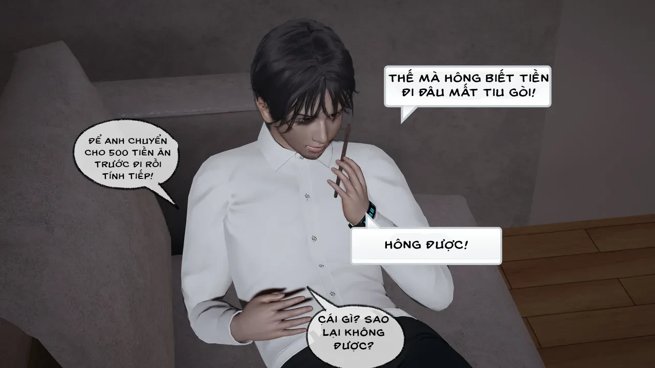 HentaiVN.net - Ảnh 5 - Cô bạn gái Tiểu Vy bị ngốc của tôi. - Chapter 5.3 : Huynh đệ vạch mặt