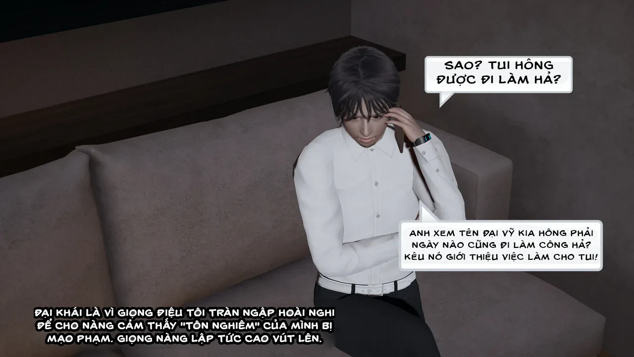 HentaiVN.net - Ảnh 7 - Cô bạn gái Tiểu Vy bị ngốc của tôi. - Chapter 5.3 : Huynh đệ vạch mặt