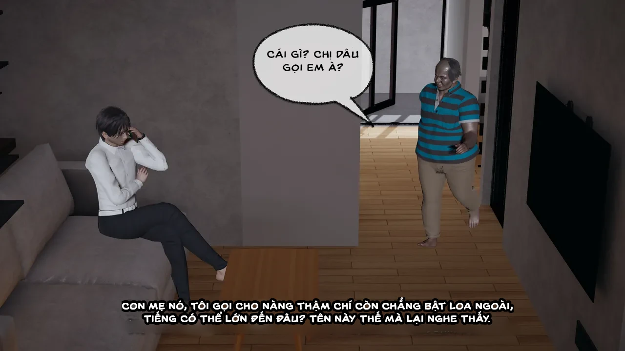 HentaiVN.net - Ảnh 8 - Cô bạn gái Tiểu Vy bị ngốc của tôi. - Chapter 5.3 : Huynh đệ vạch mặt
