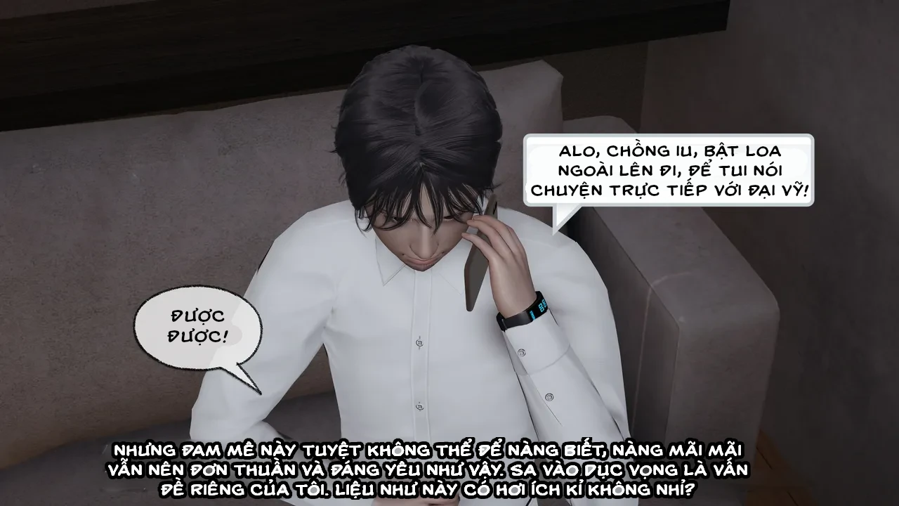 HentaiVN.net - Ảnh 11 - Cô bạn gái Tiểu Vy bị ngốc của tôi. - Chapter 5.3 : Huynh đệ vạch mặt