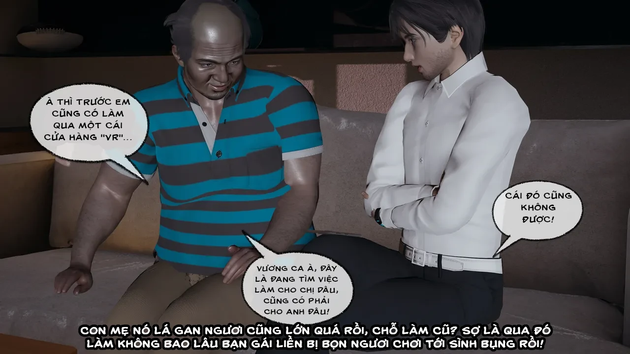 HentaiVN.net - Ảnh 14 - Cô bạn gái Tiểu Vy bị ngốc của tôi. - Chapter 5.3 : Huynh đệ vạch mặt
