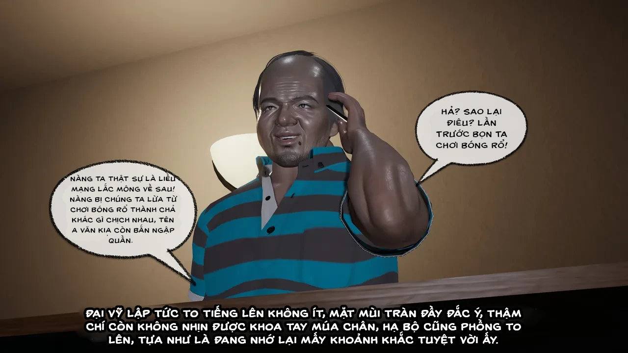 HentaiVN.net - Ảnh 25 - Cô bạn gái Tiểu Vy bị ngốc của tôi. - Chapter 5.3 : Huynh đệ vạch mặt
