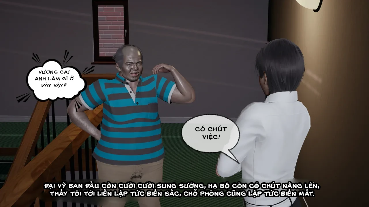 HentaiVN.net - Ảnh 28 - Cô bạn gái Tiểu Vy bị ngốc của tôi. - Chapter 5.3 : Huynh đệ vạch mặt