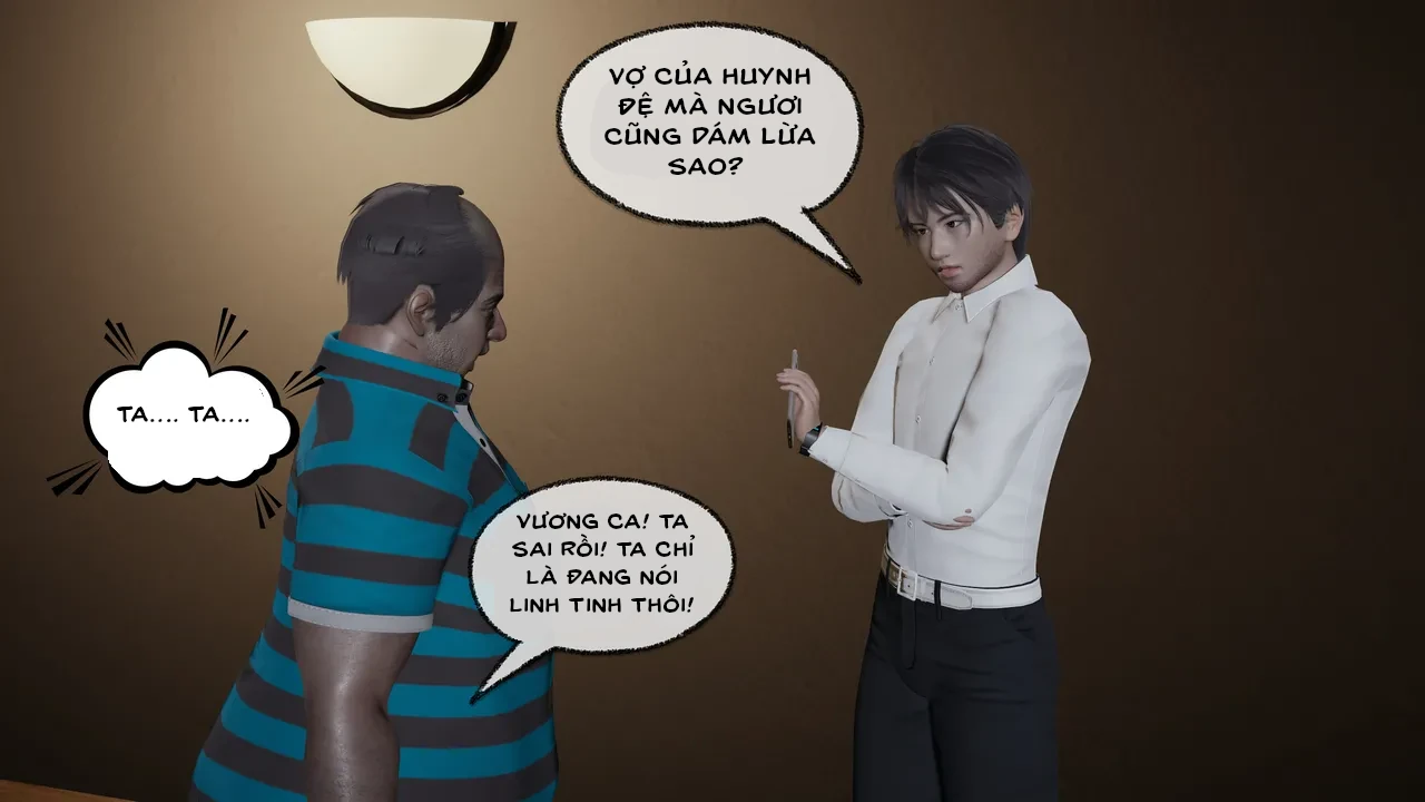 HentaiVN.net - Ảnh 30 - Cô bạn gái Tiểu Vy bị ngốc của tôi. - Chapter 5.3 : Huynh đệ vạch mặt