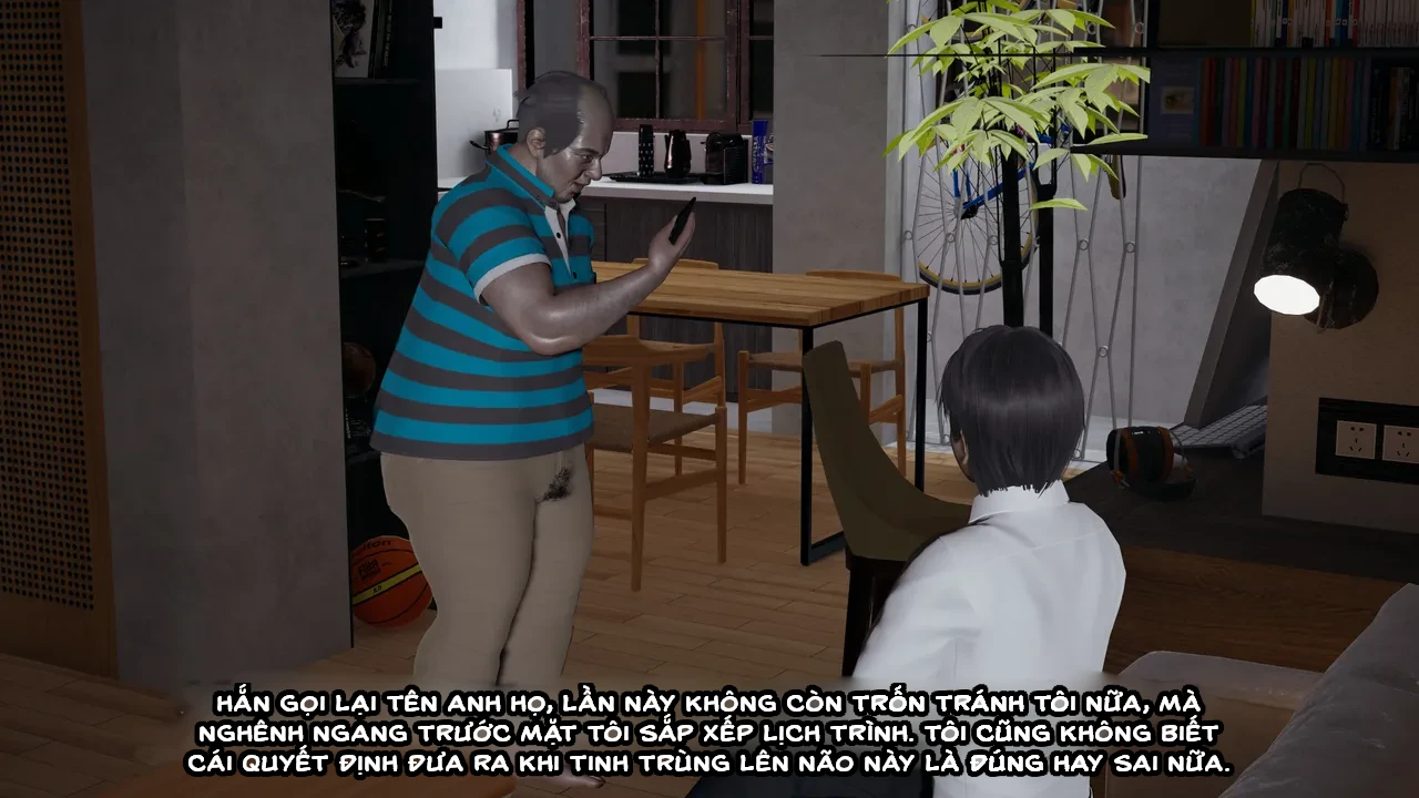 HentaiVN.net - Ảnh 41 - Cô bạn gái Tiểu Vy bị ngốc của tôi. - Chapter 5.3 : Huynh đệ vạch mặt