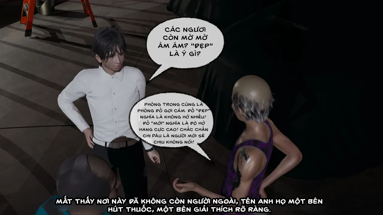HentaiVN.net - Ảnh 19 - Cô bạn gái Tiểu Vy bị ngốc của tôi. - Chapter 5.4: Chụp ảnh hồ bơi (p1)