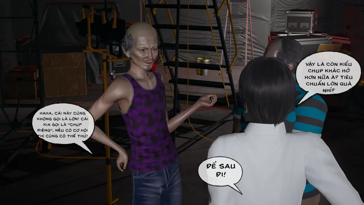 HentaiVN.net - Ảnh 20 - Cô bạn gái Tiểu Vy bị ngốc của tôi. - Chapter 5.4: Chụp ảnh hồ bơi (p1)