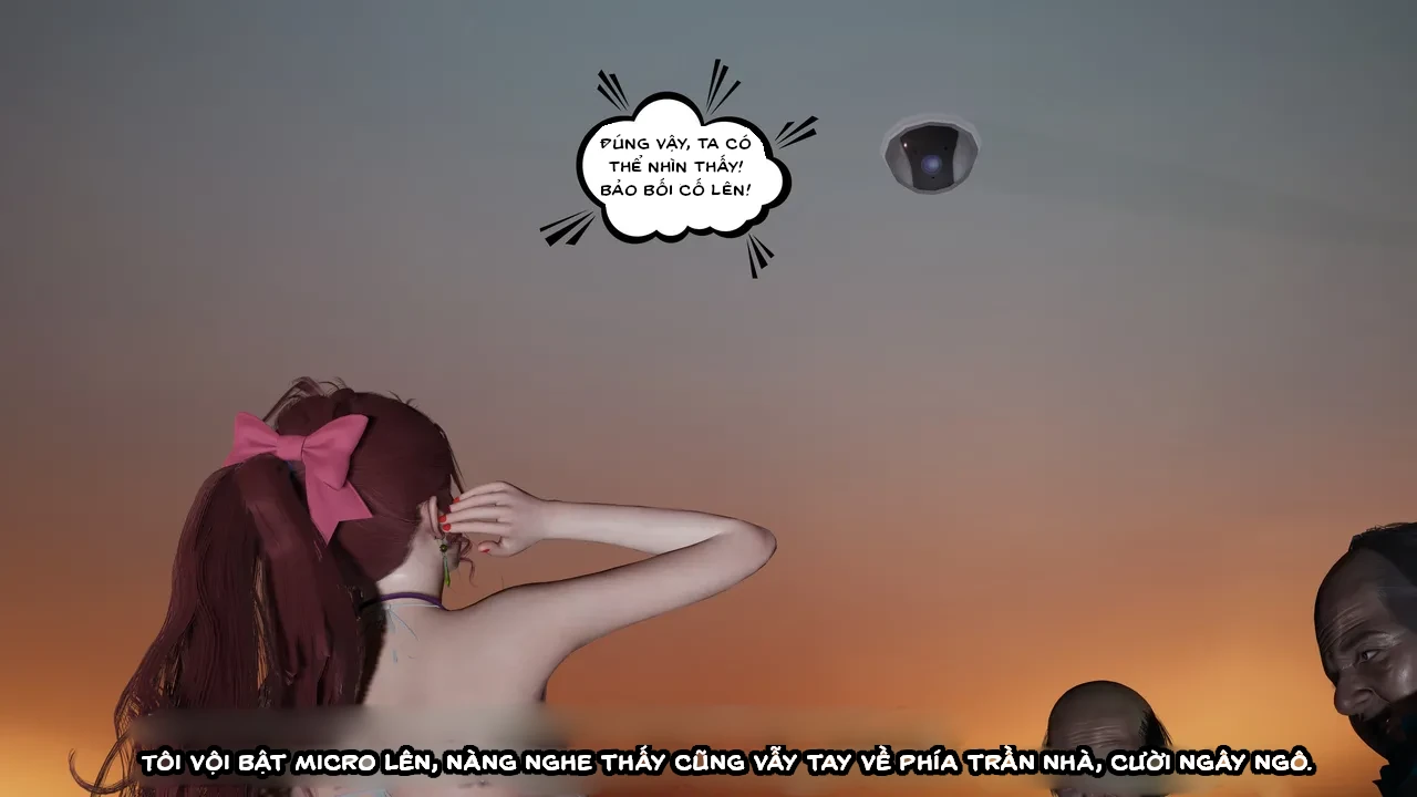 HentaiVN.net - Ảnh 37 - Cô bạn gái Tiểu Vy bị ngốc của tôi. - Chapter 5.4: Chụp ảnh hồ bơi (p1)