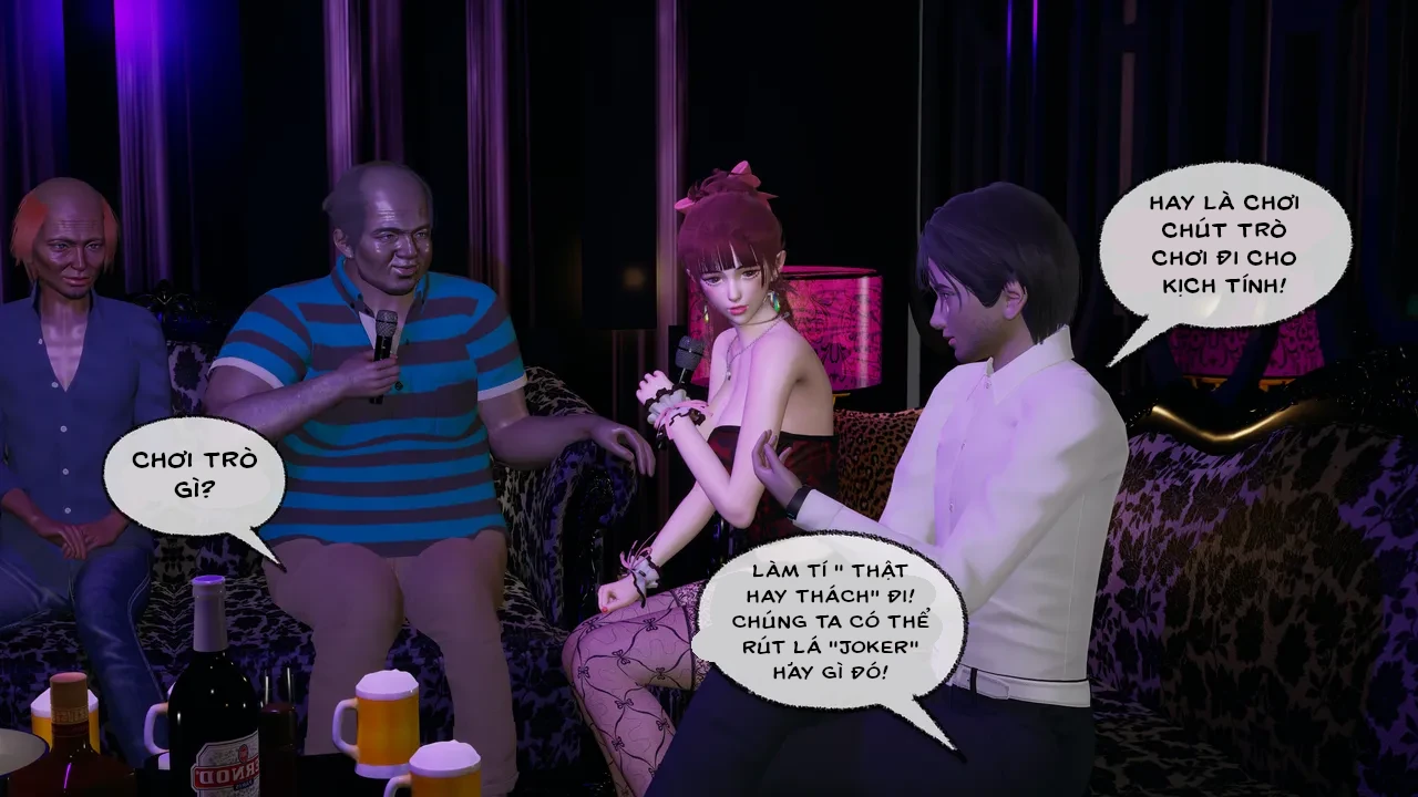 HentaiVN.net - Ảnh 11 - Cô bạn gái Tiểu Vy bị ngốc của tôi. - Chapter 7.1: Chuốc say (p1)