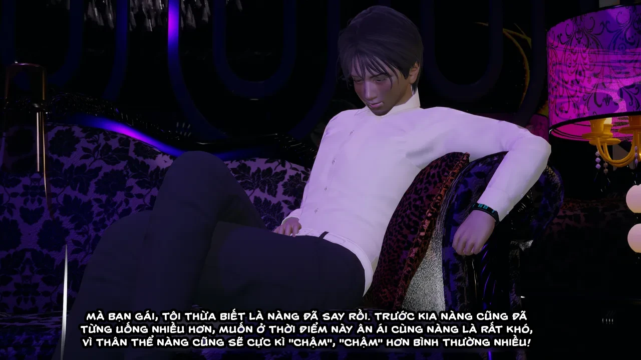 HentaiVN.net - Ảnh 40 - Cô bạn gái Tiểu Vy bị ngốc của tôi. - Chapter 7.1: Chuốc say (p1)