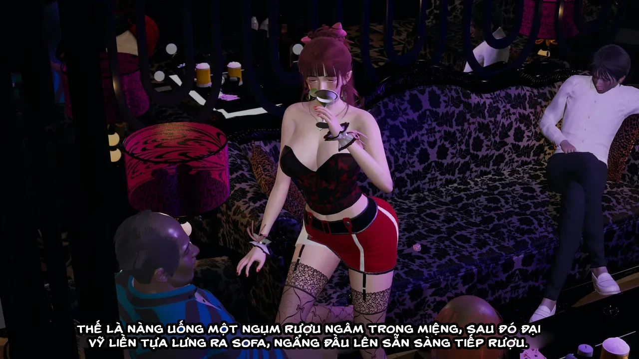 HentaiVN.net - Ảnh 63 - Cô bạn gái Tiểu Vy bị ngốc của tôi. - Chapter 7.1: Chuốc say (p1)