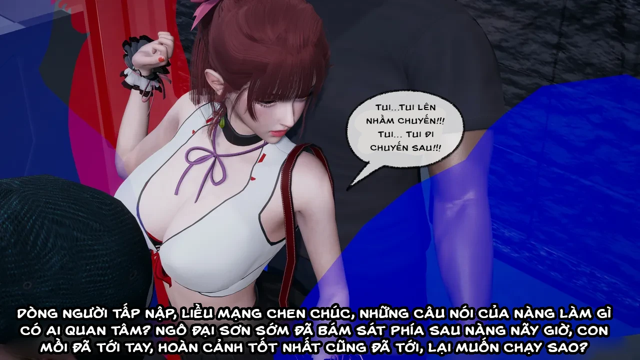 HentaiVN.net - Ảnh 10 - Cô bạn gái Tiểu Vy bị ngốc của tôi. - 8.1: đi chơi một mình