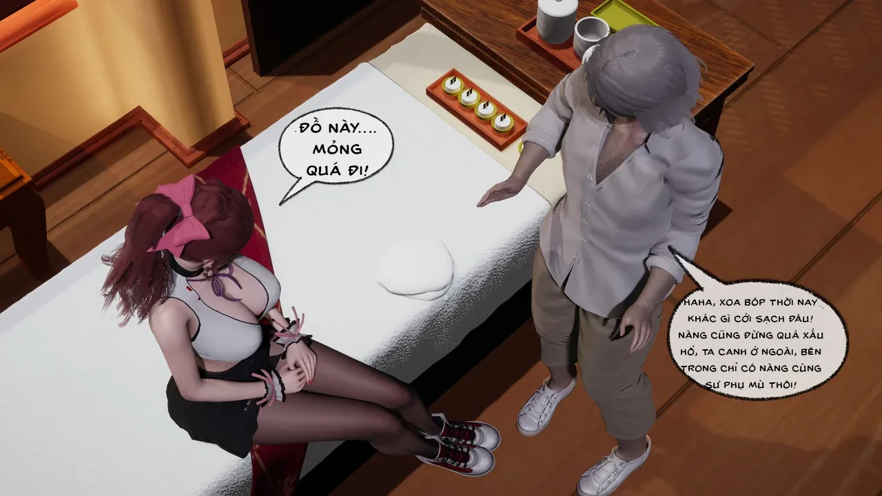 HentaiVN.net - Ảnh 49 - Cô bạn gái Tiểu Vy bị ngốc của tôi. - 8.1: đi chơi một mình