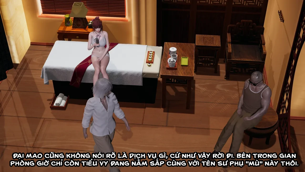 HentaiVN.net - Ảnh 58 - Cô bạn gái Tiểu Vy bị ngốc của tôi. - 8.1: đi chơi một mình