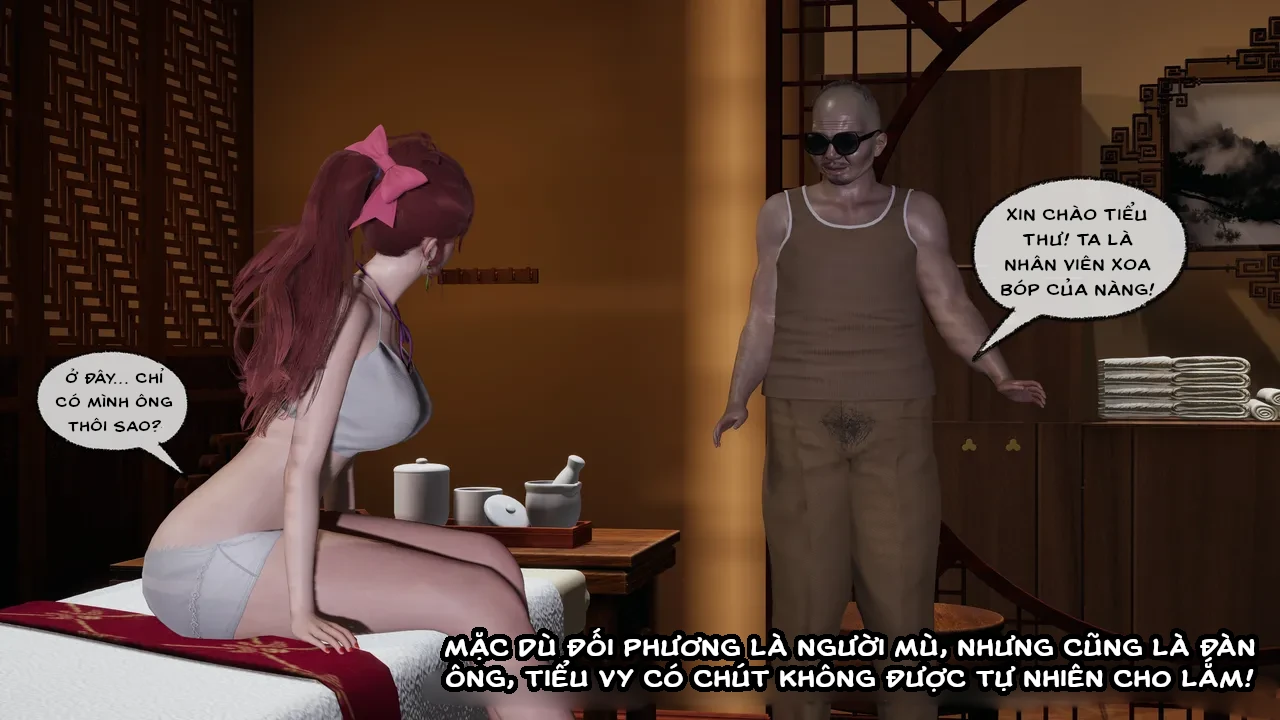 HentaiVN.net - Ảnh 59 - Cô bạn gái Tiểu Vy bị ngốc của tôi. - 8.1: đi chơi một mình