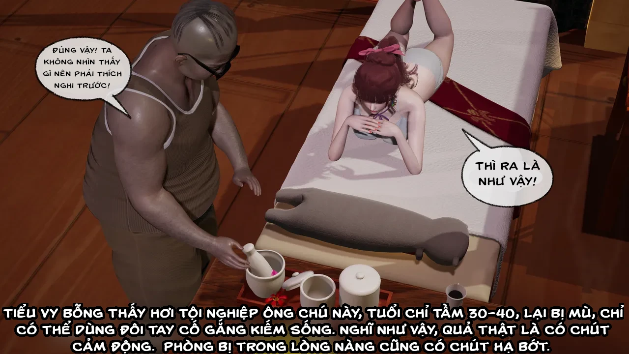 HentaiVN.net - Ảnh 61 - Cô bạn gái Tiểu Vy bị ngốc của tôi. - 8.1: đi chơi một mình