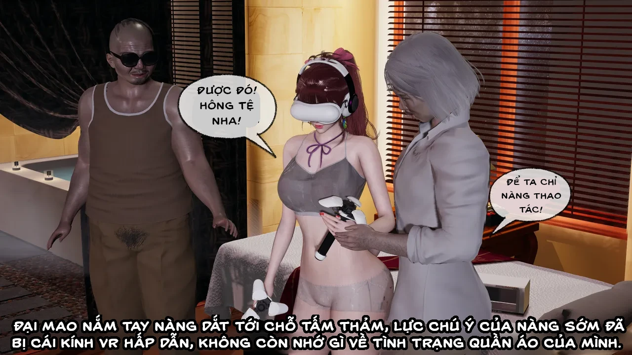 HentaiVN.net - Ảnh 13 - Cô bạn gái Tiểu Vy bị ngốc của tôi. - Chapter 8.2 Massage chữa lành
